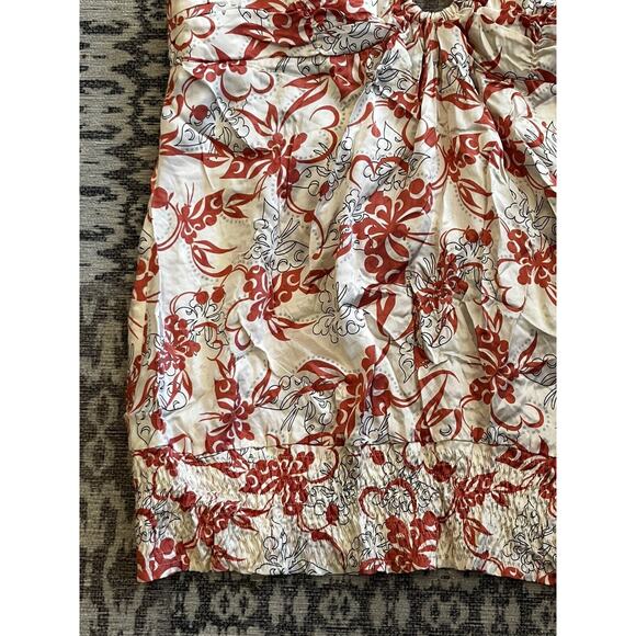 Bebe Vintage Y2K Silk Chain Neck Halter Top Pink Large Keyhole New w/tags RARE - Picture 9 of 11